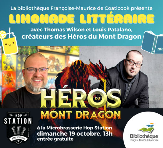 Limonade littéraire Héros du Mont Dragon