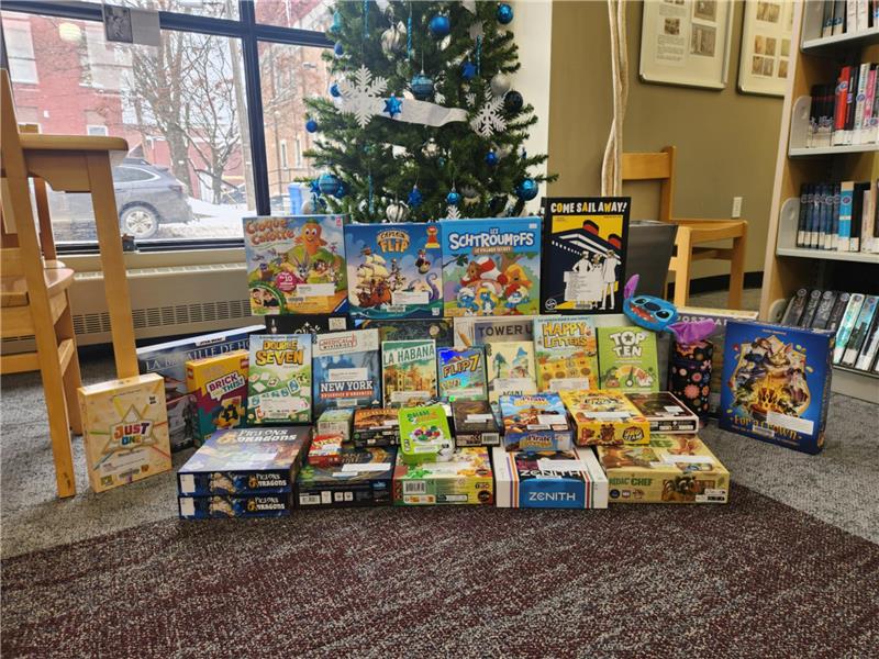 Jeux de société bibliothèque de Coaticook